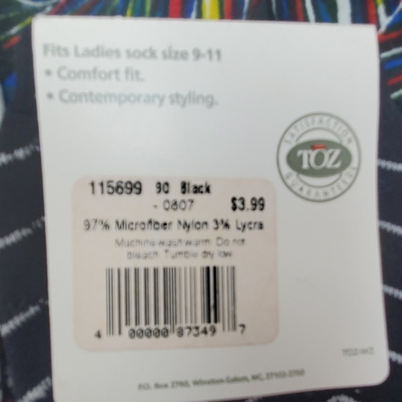Toz Microfiber Socks NWT - Picture 6 of 6
